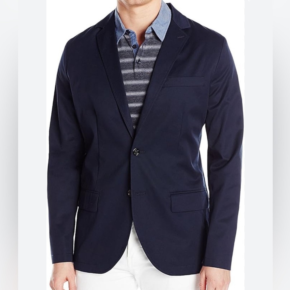 Nautica Men’s Navy Brielle Modern Fit Blazer Size 36 Regular NWT